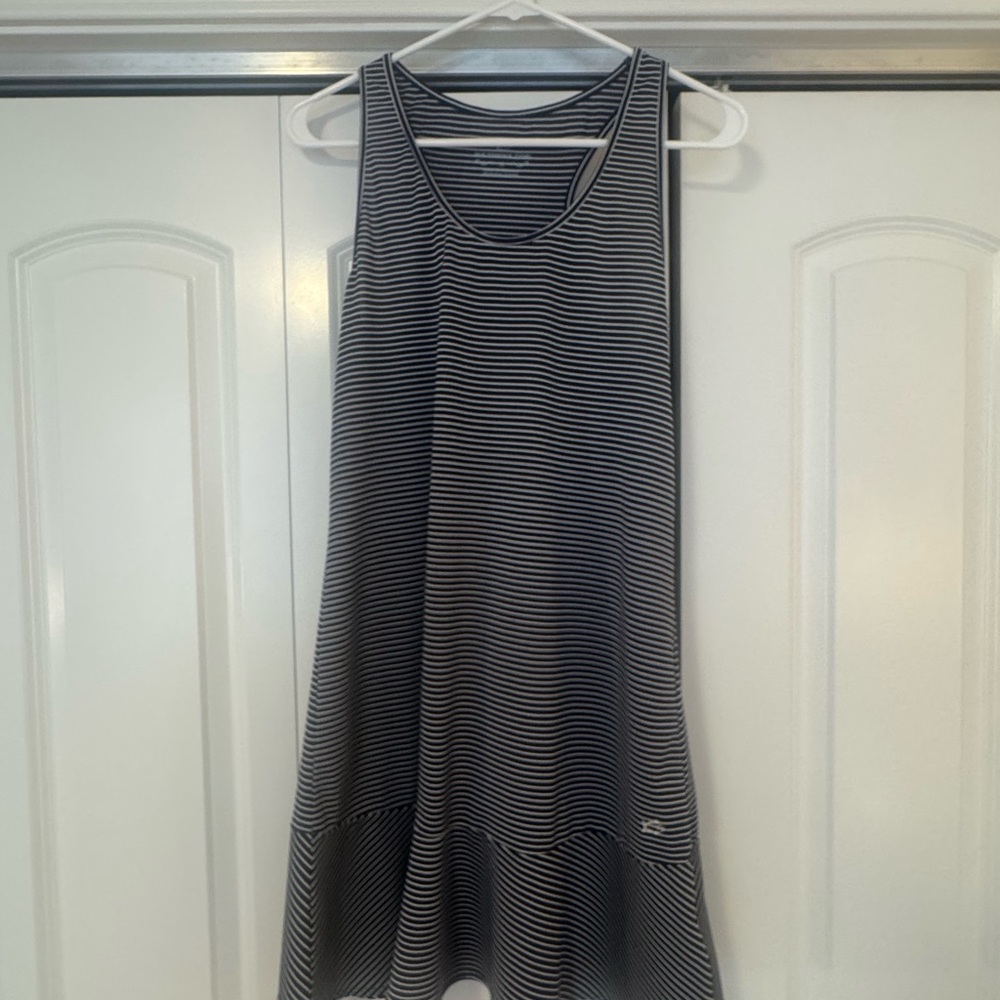 Southern Tide Black and White Striped Sleeveless Mini Dress ✨NWOT ✨